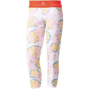 ADIDAS STELLASPORT 3/4 HAWAII Floral Sport TIGHTS AZ7770 ( S )